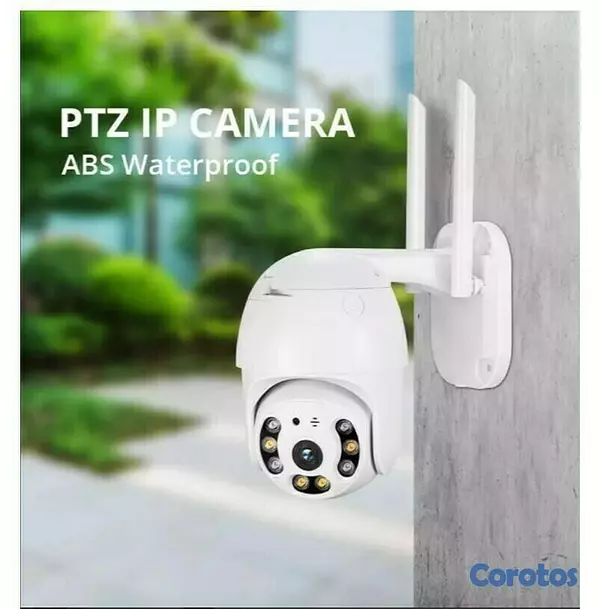 camaras y audio - Cámara wifi de exterior PTZ YOOSEE, gira 360 grados soporta sol y agua 2