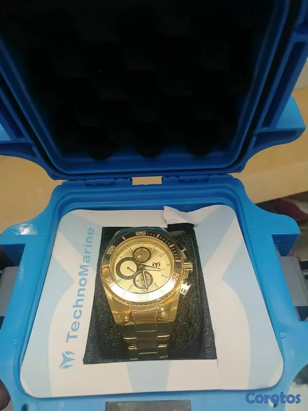 joyas, relojes y accesorios - disponible reloj TechnoMsrine original precio 4,000 peso  2