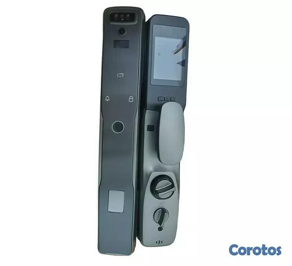 otros electronicos - Cerradura inteligente wifi para puertas con camara y timbre G-070 2