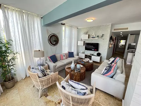 apartamentos - Apartamento amueblado 200 mts en Playa Nueva Romana  6