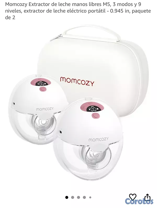 accesorios - Moisés colecho, extractor M5 y manos libre, silla mecedora de bebé y más. 13