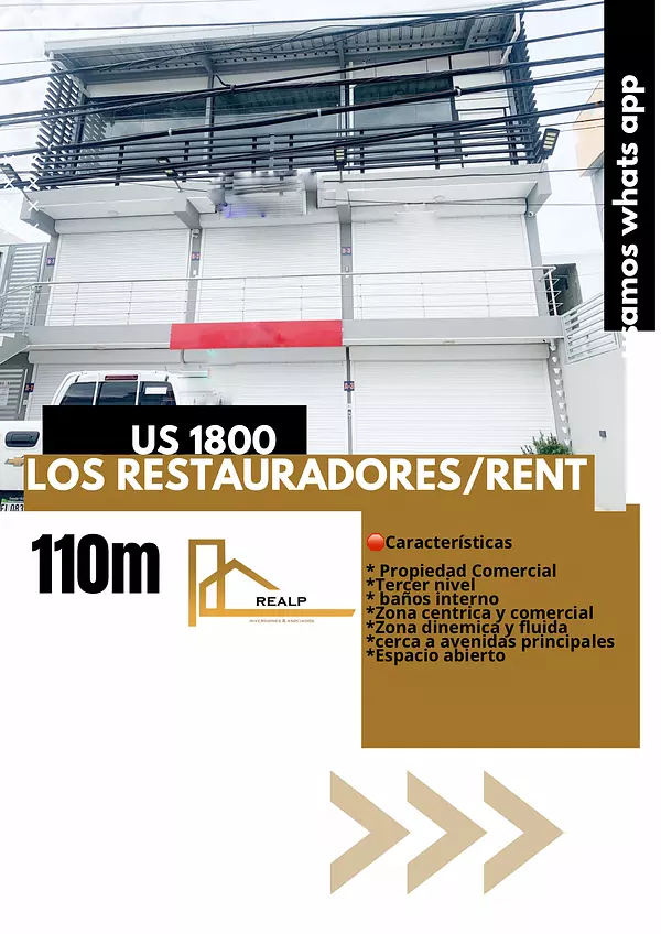 oficinas y locales comerciales - Local amplio en los Restauradores  1