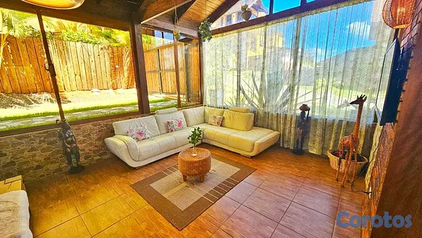 casas vacacionales y villas - Villa en Venta amueblada en Jarabacoa cerca del pu 14