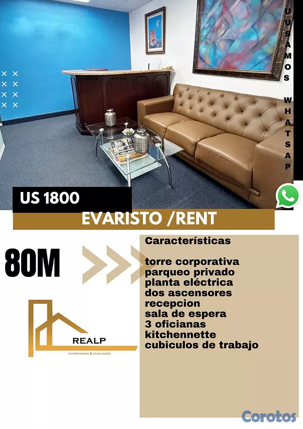 oficinas y locales comerciales - Alquiler local en Evaristo  1
