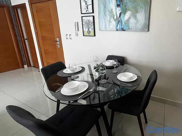 apartamentos - Apartamento en Alquiler en Piantini Amueblado de U 9