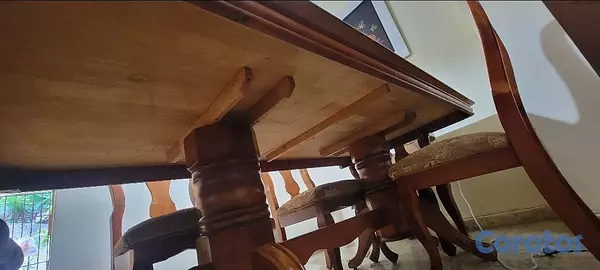 muebles y colchones - Comedor familiar de 6 sillas 2