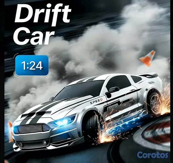 juguetes - Carro drift 4WD de control remoto  3