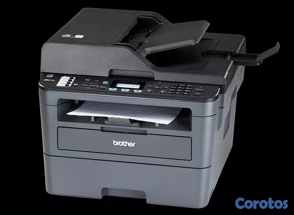 impresoras y scanners - MULTIFUNCIONAL  BROTHER LASER MFCL2710DW  BLANCO Y NEGRO  ESCANER,COPIADORA,IMPR 2