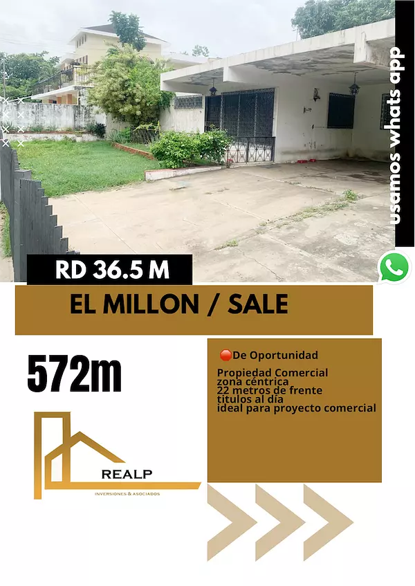 casas - Propiedad comercial en el Millon 1