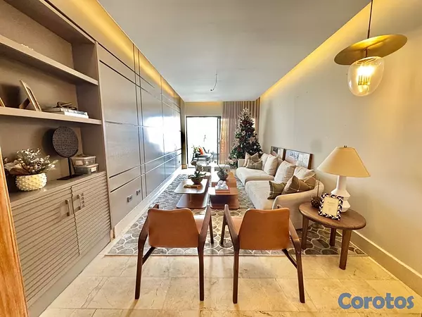 apartamentos - vendo oh urbanización real piso 7 y 8 dos parqueos 4 habitaciones terraza balcón 6