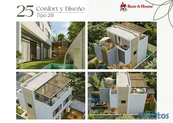 casas - Venta De Proyecto De Casas En Santo Domingo Este, Av. Ecológica. 4