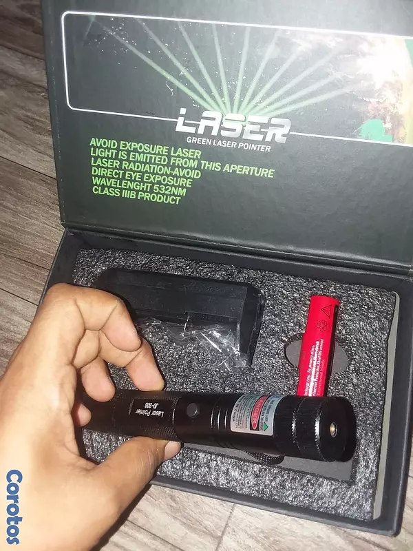 otros electronicos - GREEN LASER POINTER - PUNTERO LASER VERDE 3