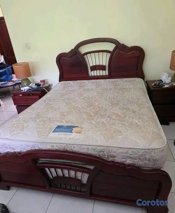 muebles y colchones - juego de habitación que en con colchón incluido 2