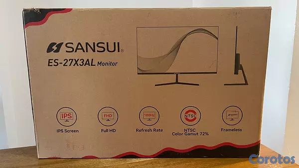 computadoras y laptops - Monitor SANSUI 27” 2