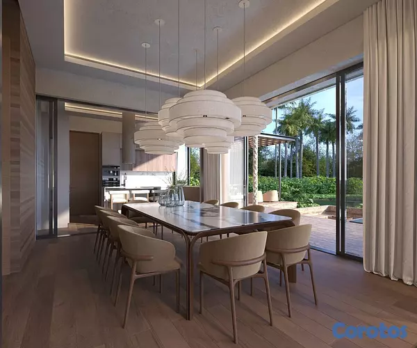 casas vacacionales y villas - Villa en Cap Cana en Plano con Plan de pagos y facilidades  4