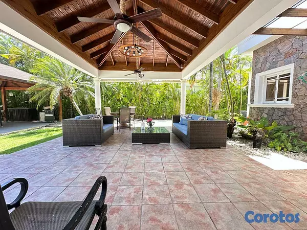 casas vacacionales y villas - VILLA AMUEBLADA EN VENTA EN METRO COUNTRY CLUB, JU 8