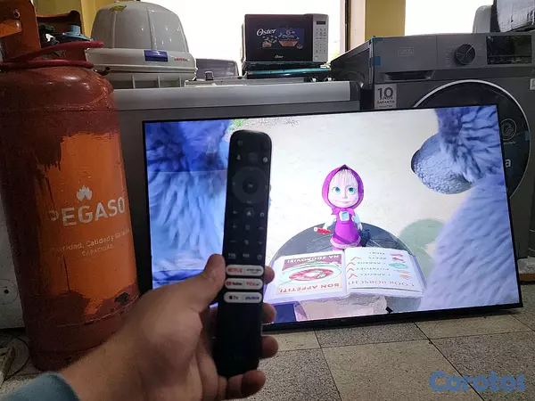 electrodomesticos - tv tcl 55 pulgadas smartv android  3