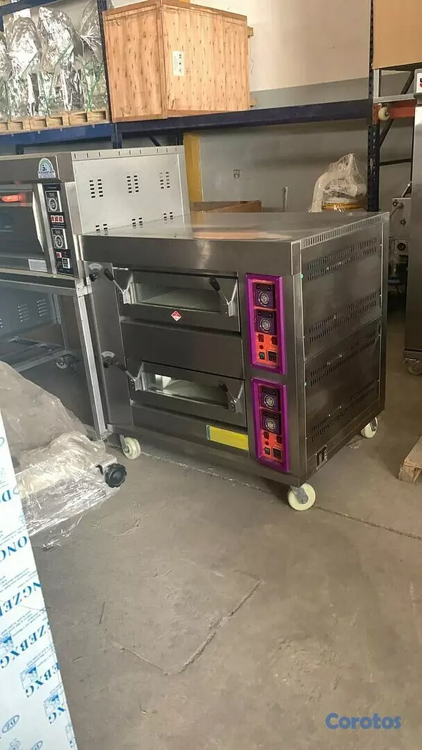 servicios profesionales - HORNO PARA PIZZA 🍕 2 GAVETAS CON PIEDRA REFRACTARIA NUEVO 2