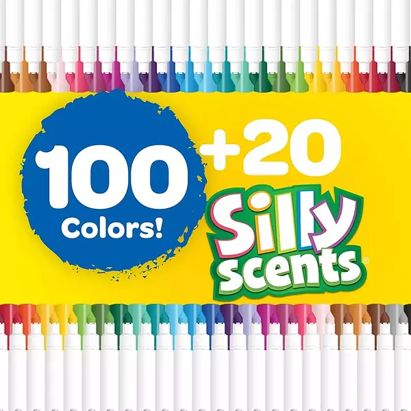 accesorios - Crayola Marcadores 120 Lavables Super Tips 3