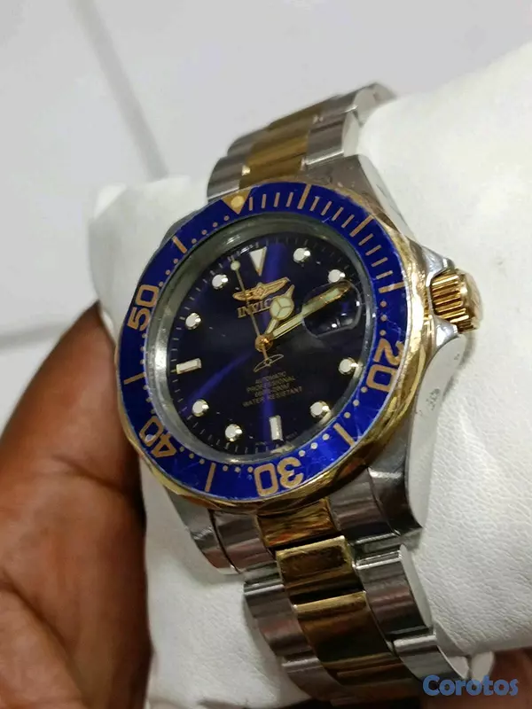 joyas, relojes y accesorios - Invicta automático en inoxidable  2