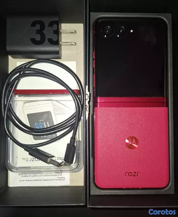 celulares y tabletas - MOTOROLA RAZR 40 ULTRA 12+12 RAM Y 512 GB con IA 3