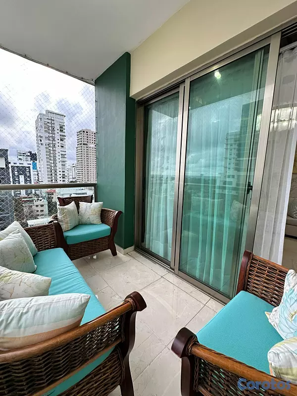 apartamentos - ALQUILER DE APARTAMENTO AMUEBLADO EN SECTOR ALMA R 5