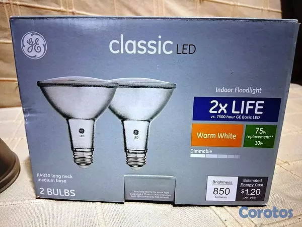 herramientas, jardines y exterior - Bombillas LED General Electric Classic de cuello l 6
