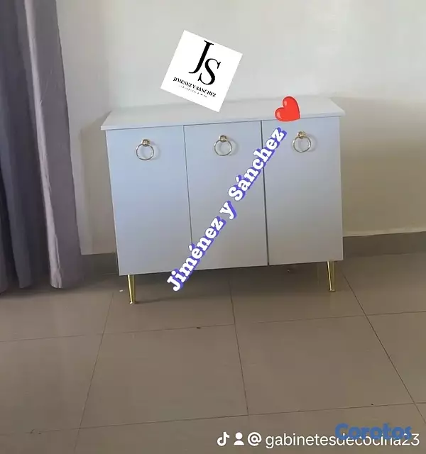 decoración y accesorios - Credenzas disponibles de 2 , 3 y 4 puertas en melamina hidrofuga  8