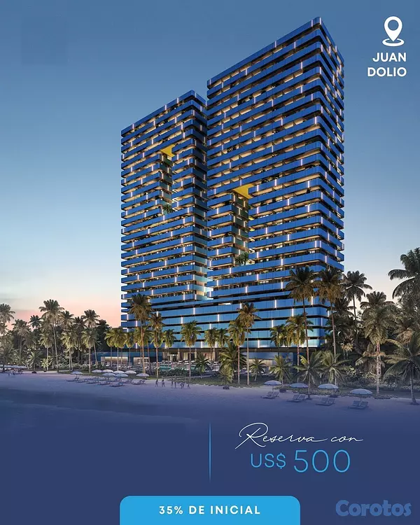 apartamentos - Apartamentos Playa Juan Dolio plan de pago 1