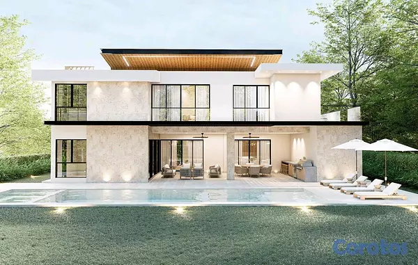 casas vacacionales y villas - Villa en Venta Punta Cana village 2