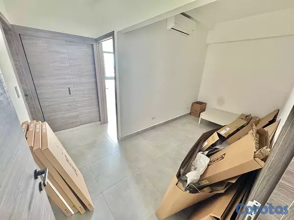 apartamentos - alquiló amueblado naco piso 11 dos habitaciones con baño balcón dos parqueos  5