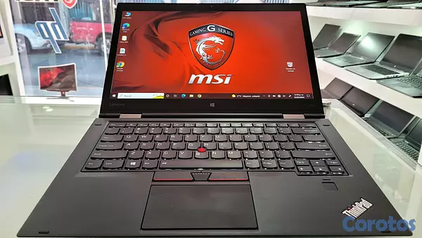 computadoras y laptops - Lenovo X1 Yoga 14 Pulg Core i5 Ram 8gb ddr4 Disco 256gb Solido Giro 360 Grados 4