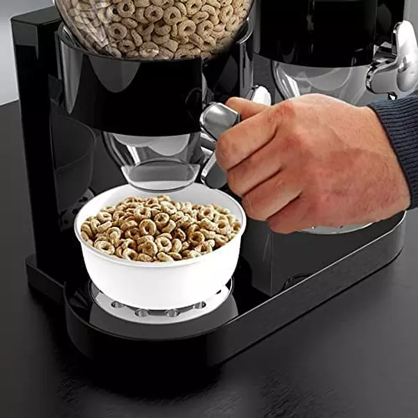 cocina - Dispensador doble de alimentos secos. CEREAL DULCES, GRANOLA, ARROZ, ETC 4