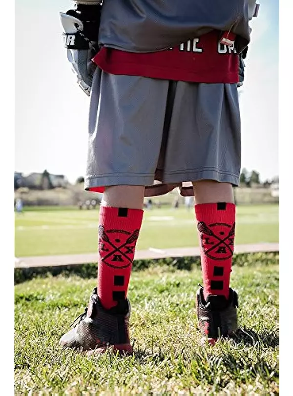 Artículos Deportivos - Madsportsstuff Lax Lacrosse Equipo Atletico Calcetines 4