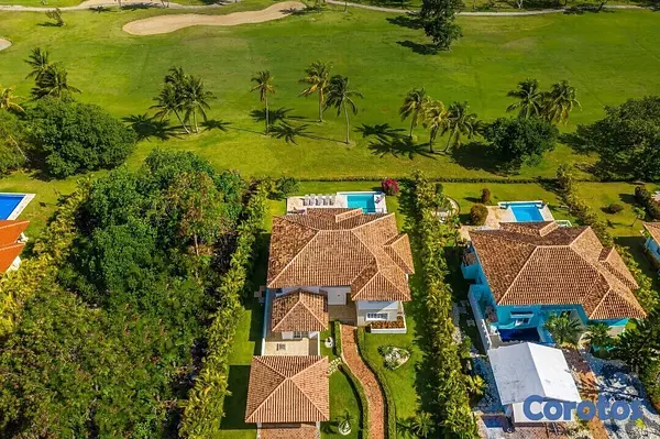 casas vacacionales y villas - Villa Casa Bonita Cocotal con vista al campo de Golf Bávaro, Punta Cana  2