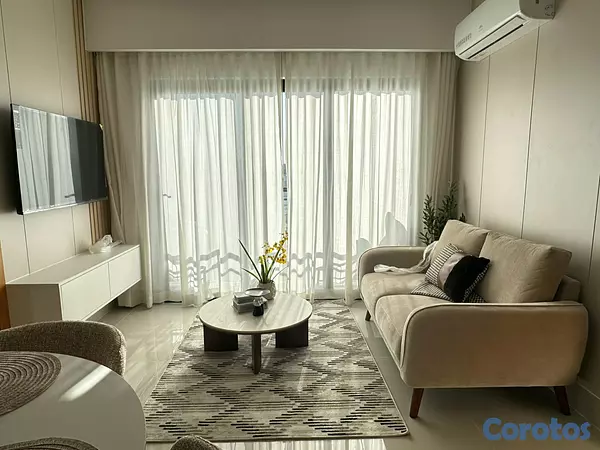 apartamentos - Apartamento Amoblado en Alquiler - 1 Hab + Estudio 2