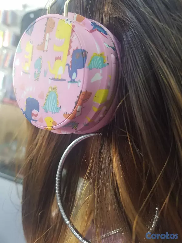 accesorios para electronica - Audífonos Gamer Dinosaurio para Niños 2