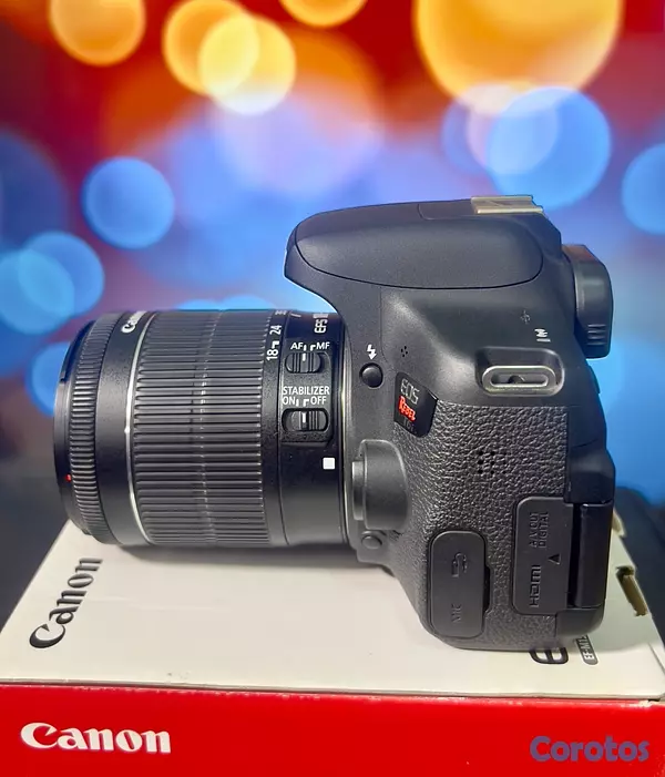 camaras y audio - Camara Canon T6i Wifi Con Pantalla Touch  3