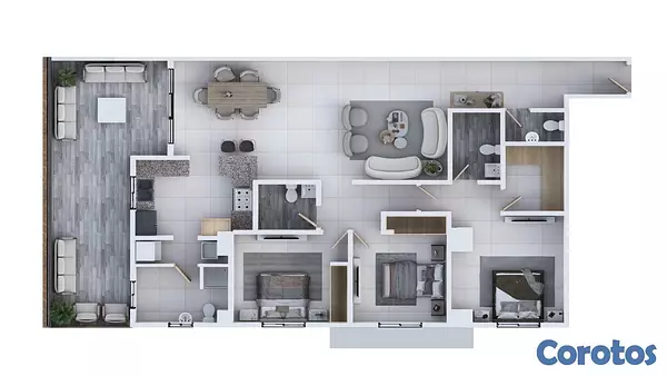 apartamentos - Proyecto Residencial en Los Prados 9