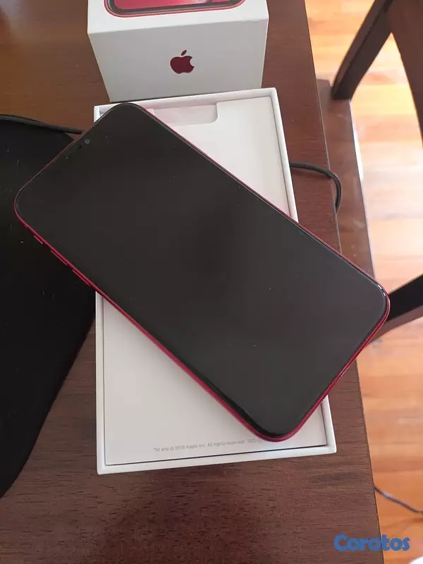 celulares y tabletas - VENDO IPHONE XR 64 GB  7