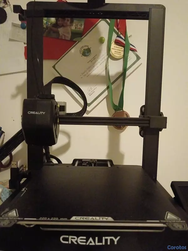 impresoras y scanners - Se vende Ender v3 se usada, armada un filamento de regalo 3