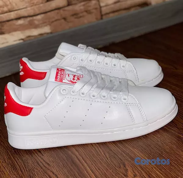 zapatos unisex - Tenis Teni Adidas Samoa Stan Smith Blanco White Clasico Classic Super Star Stars 4