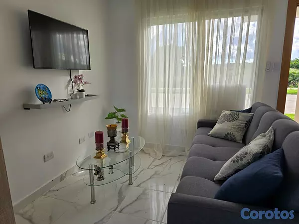 casas - En renta villa amueblada en Primaveral III, Bávaro 5