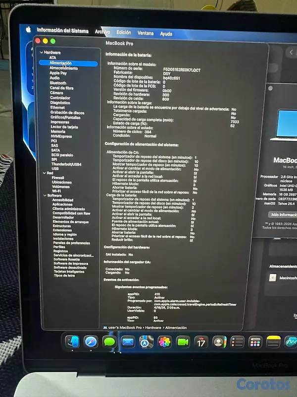 computadoras y laptops - MacBook Pro 2019  6