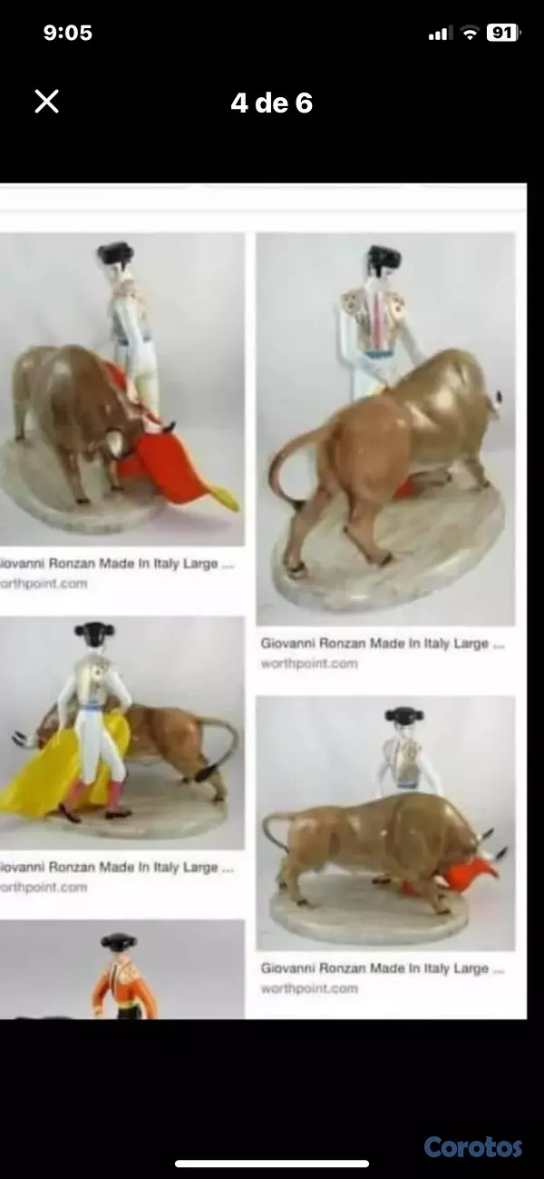 arte y antigüedades - Matador Ronzan 249 5