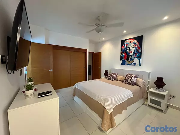 apartamentos - Apartamento en Alquiler en Piantini Amueblado de U 9