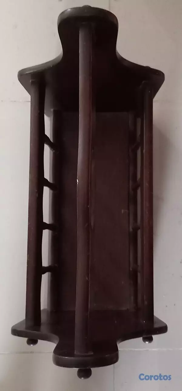 decoración y accesorios - Revistero Vintage en caoba 3