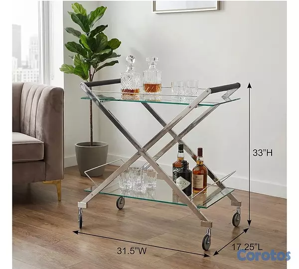 decoración y accesorios - Carrito de bebidas  $12,500 credenza $12,500 mesit 10