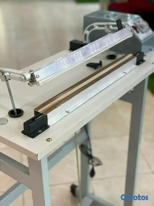 equipos profesionales - Selladora manual de bolsas Empaquetadora pedal 16 pulgadas envasadora de fundas 10