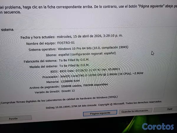 computadoras y laptops - COMBO BOARD GAMING 10TH 8